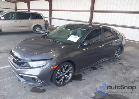 2020 Honda Civic Touring from USA, damaged, VIN 2HGFC1F93LH680622
